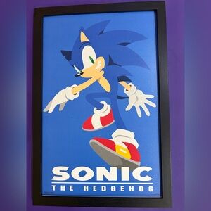 Sonic the Hedgehog Framed Art